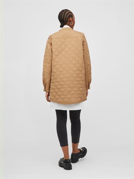 VITRISH QUILTED JACKET/SU - NOOS tigers eye