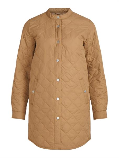 VITRISH QUILTED JACKET/SU - NOOS tigers eye