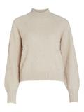 VITULI O-NECK L/S KNIT TOP/SU/PB/1 birch