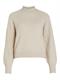 VITULI O-NECK L/S KNIT TOP/SU/PB/1 birch