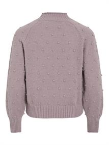 VITULI O-NECK L/S KNIT TOP/SU/PB/1 toadstool