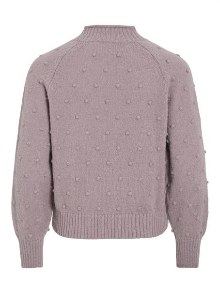 VITULI O-NECK L/S KNIT TOP/SU/PB/1 toadstool