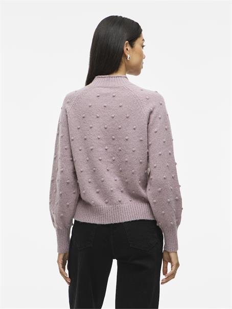 VITULI O-NECK L/S KNIT TOP/SU/PB/1 toadstool