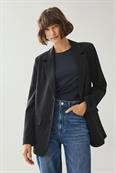VIVARONE LOOSE BLAZER-NOOS black