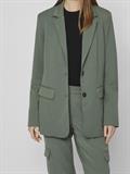 VIVARONE LOOSE BLAZER-NOOS duck green