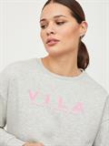 VIVILA L/S SWEAT DRESS light grey melange