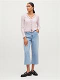 VIWIDEY NEIMA HW CROPPED WIDE JEANS light blue denim