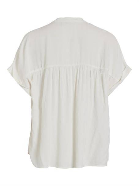 VIYARINA V-NECK S/S TOP/R egret