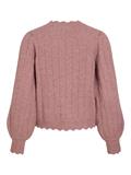 VIZIRA V-NECK L/S DETAIL KNIT TOP/VOL nostalgia rose