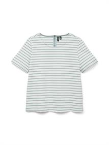 VMABBY SS ZIP TOP JRS NOOS snow white3