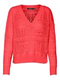 VMABRIL LS V-NECK PULLOVER GA BOO cayenne