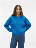 VMAGATE LS O-NECK PULLOVER LOW french blue