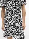 VMALBA SS SHORT DRESS WVN GA NOOS black
