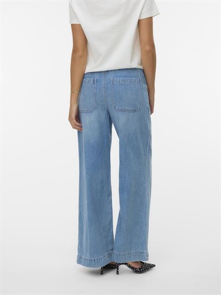 VMALLISON MR WIDE JEANS LI3133 light blue denim