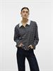 VMALMA LS STRIPED POLO TEE EXP black