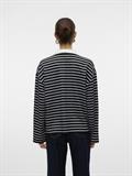 VMALMA LS STRIPED POLO TEE EXP black