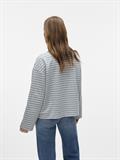 VMALMA LS STRIPED POLO TEE EXP light grey melange
