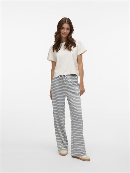 VMALMA WIDE PANT EXP light grey melange