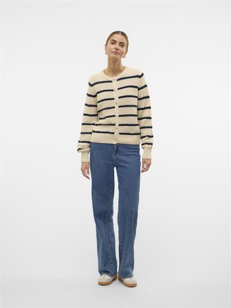 VMAMAZING LS O-NECK CARDIGAN GA BOO birch