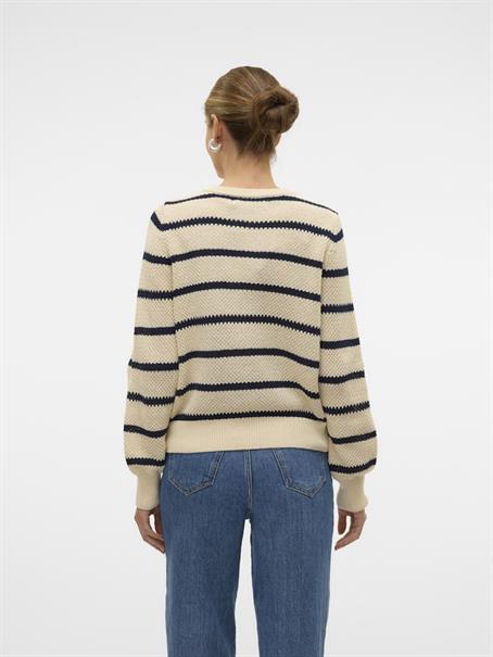 VMAMAZING LS O-NECK CARDIGAN GA BOO birch