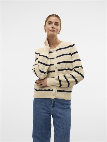 VMAMAZING LS O-NECK CARDIGAN GA BOO birch