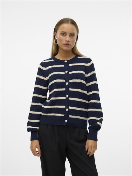 VMAMAZING LS O-NECK CARDIGAN GA BOO navy blazer