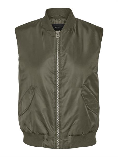 VMAMBER SHORT WAISTCOAT ivy green