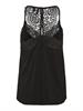 VMANA S/L LACE TOP GA NOOS black