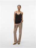 VMANA S/L LACE TOP GA NOOS black