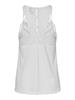 VMANA S/L LACE TOP GA NOOS snow white