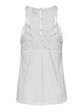VMANA S/L LACE TOP GA NOOS snow white
