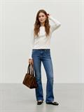 VMANEMONE HENLEY RIB PULLOVER NOOS cloud dancer