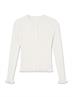 VMANEMONE HENLEY RIB PULLOVER NOOS cloud dancer