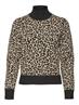 VMARIA ART LS HIGH-NECK PULLOVER GA black