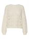 VMARLET LS O-NECK SHORT PULLOVER BOO birch