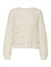 VMARLET LS O-NECK SHORT PULLOVER BOO birch