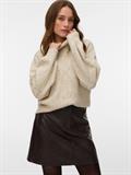 VMASH LS ROLLNECK PULLOVER BF birch