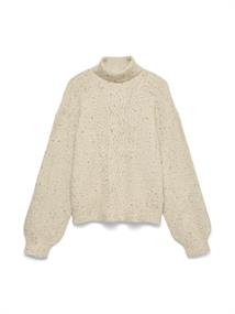 VMASH LS ROLLNECK PULLOVER BF birch