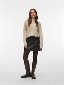 VMASH LS ROLLNECK PULLOVER BF birch