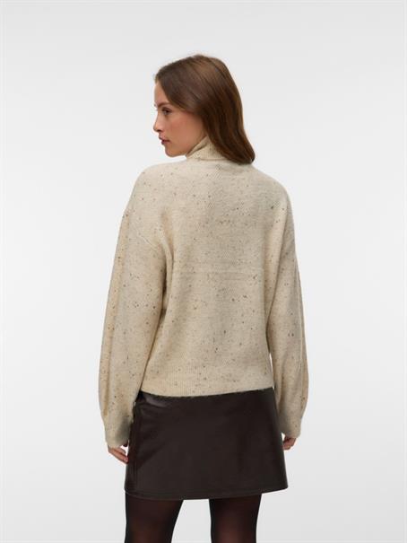 VMASH LS ROLLNECK PULLOVER BF birch
