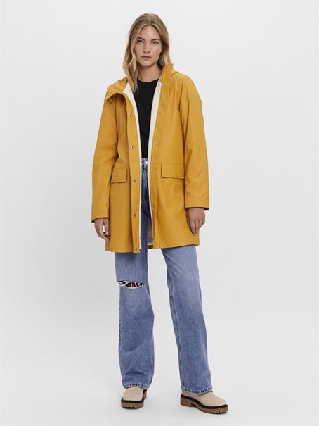 VMASTA 3/4 TEDDY COATED JACKET NOOS amber gold