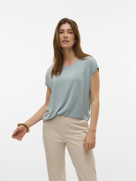 VMAVA PLAIN SS TOP GA JRS NOOS gray mist