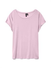 VMAVA PLAIN SS TOP GA JRS NOOS pink-a-boo