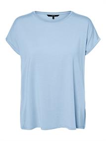 VMAVA PLAIN SS TOP GA NOOS cerulean