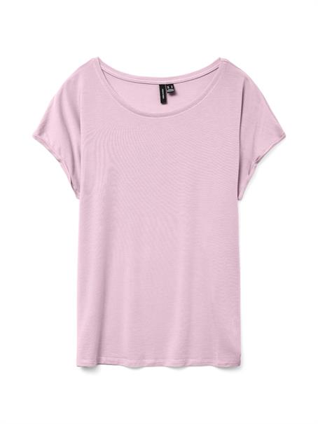 VMAVA PLAIN SS TOP JRS NOOS pink-a-boo