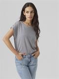VMAVA SS TOP STRIPE GA JRS NOOS china blue-pristine