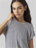 VMAVA SS TOP STRIPE GA JRS NOOS china blue-pristine
