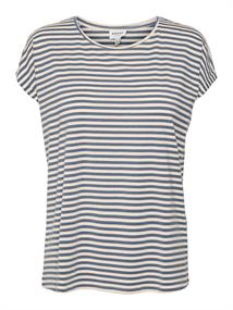 VMAVA SS TOP STRIPE GA JRS NOOS china blue-pristine