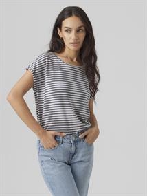 VMAVA SS TOP STRIPE GA JRS NOOS china blue-pristine