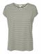 VMAVA SS TOP STRIPE GA JRS NOOS laurel wreath